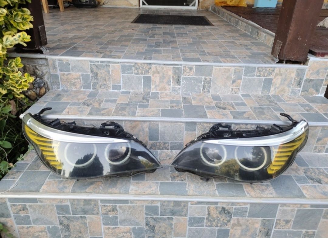 Faruri custom bmw E60 facelift