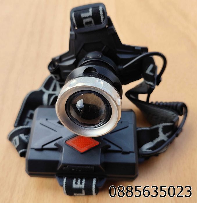 Мощен челник CREE XHP 90.3 / 3 батерии и USB - Type C /