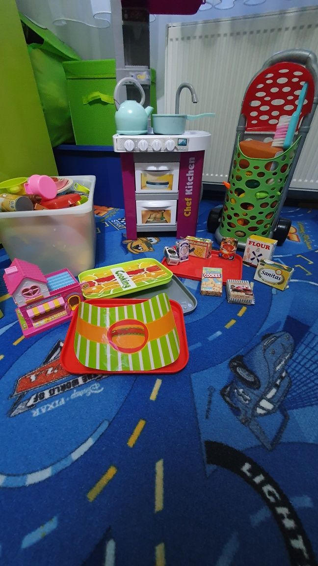 Bucatarie jucarie pentru copii plus accesorii
