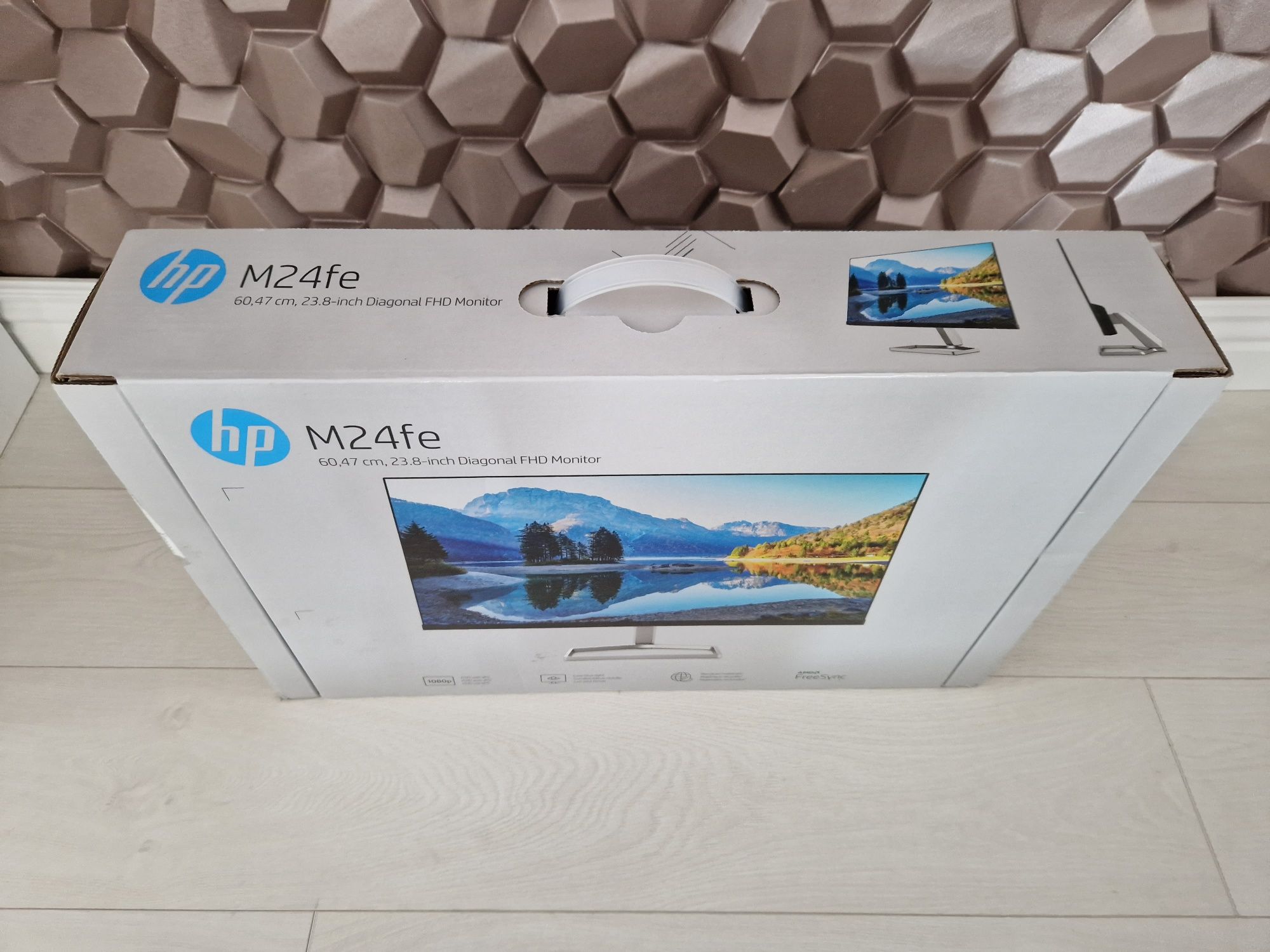 Monitor LED HP M24fe, 23.8", IPS, Full HD, FreeSync, HDMI nou