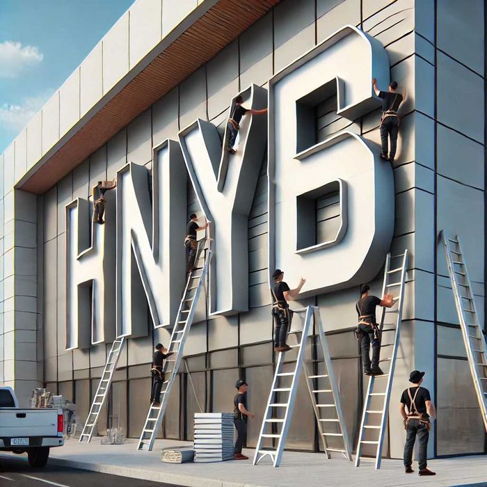 3D объемные буквы — сделайте ваш бизнес заметным