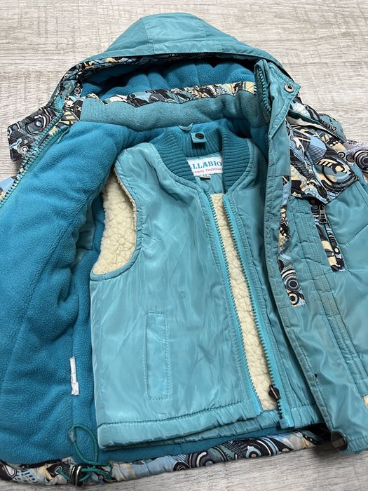 Детские куртки, зима весна