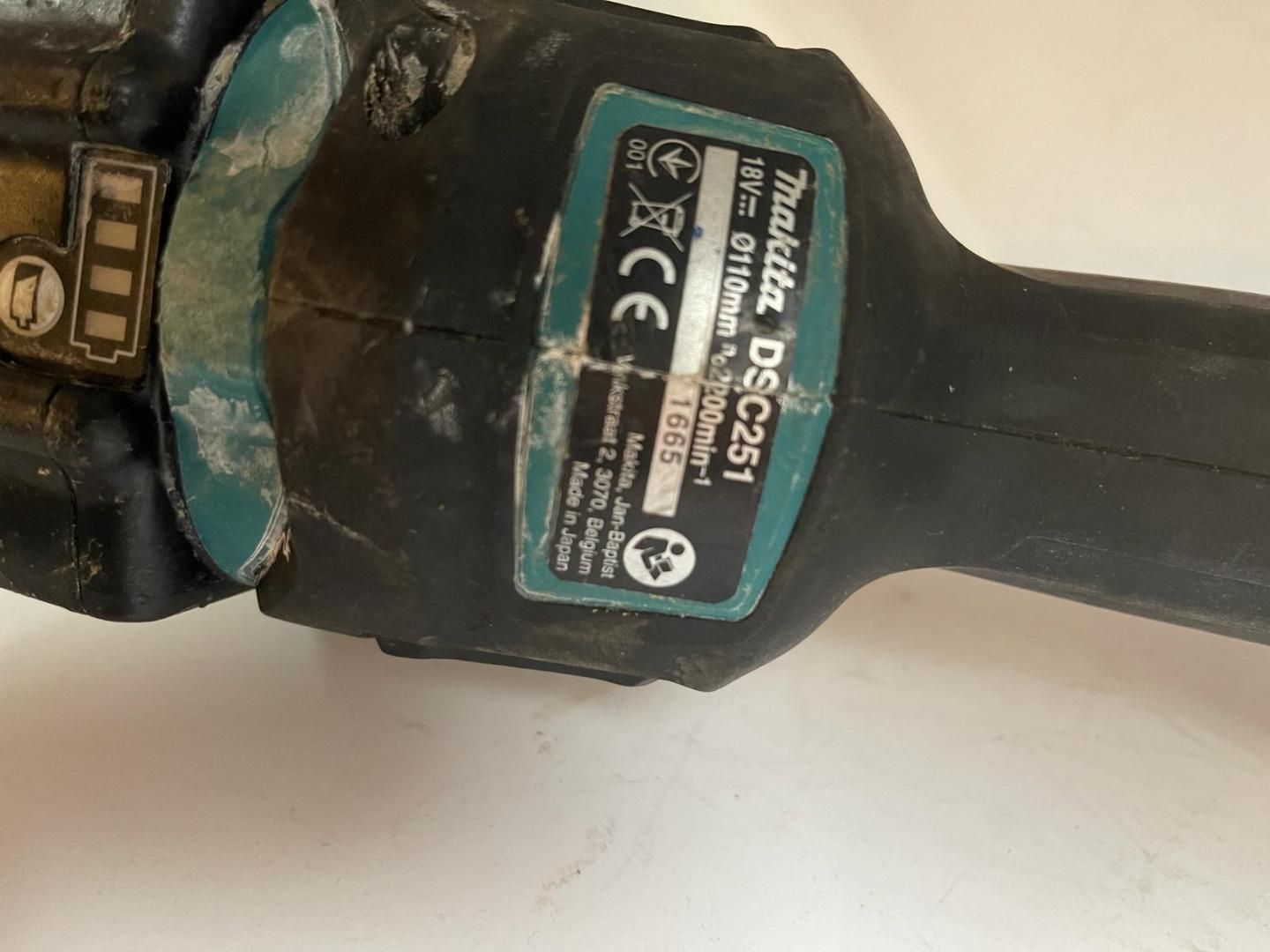 Flex de taiat fier beton makita dsc251 -P-