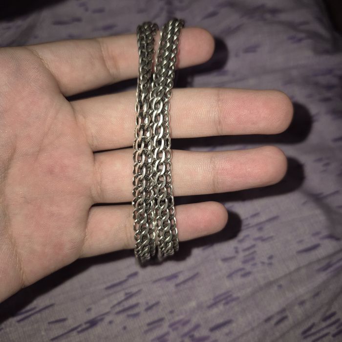 Серебрённая цепочка по низкому прайсу.