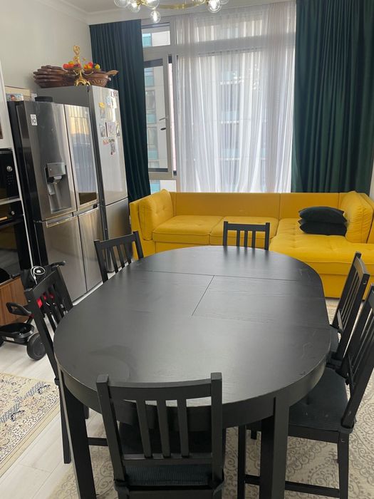 Стол со стульями IKEA