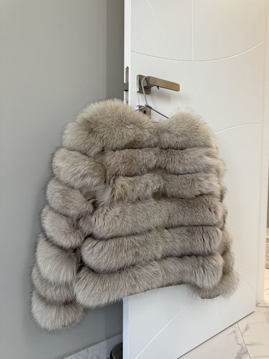 Палто естествен косъм