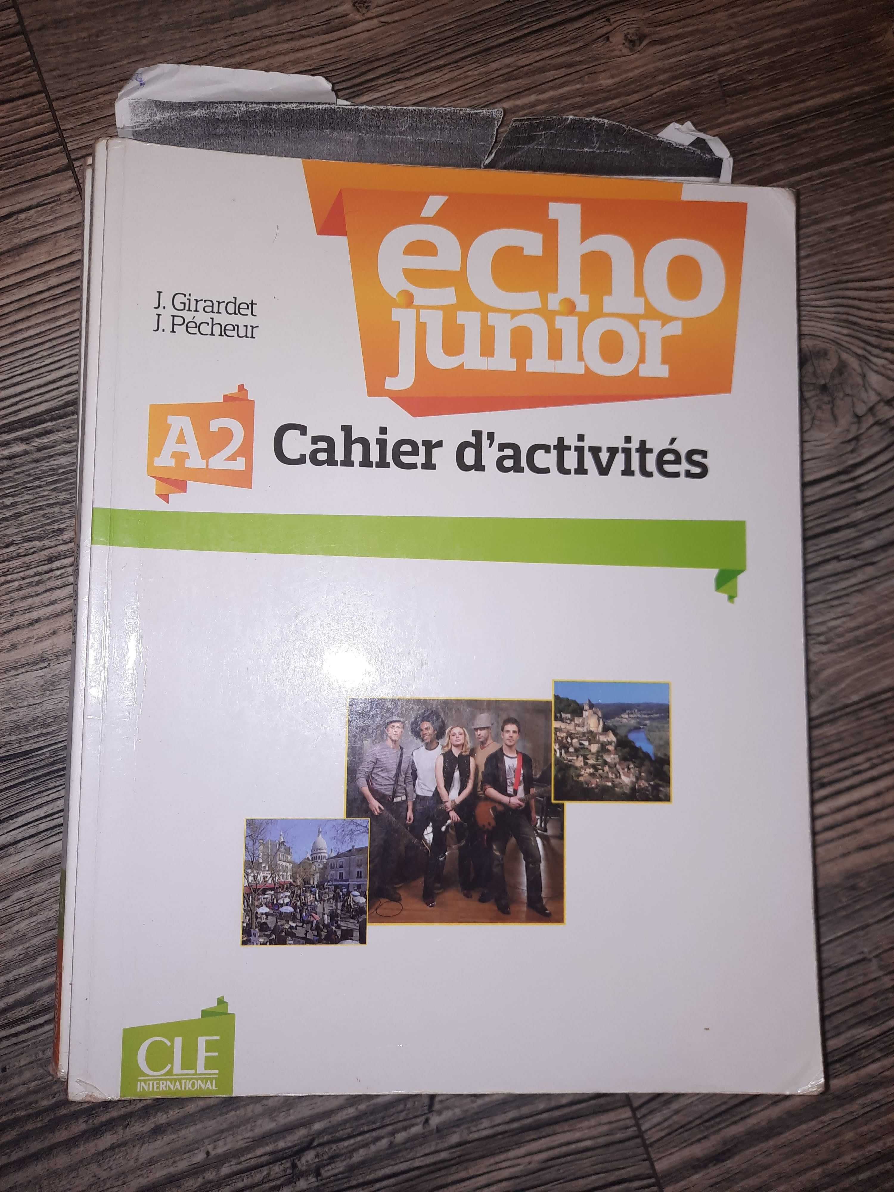 Учебници по френски Echo A2,B1,B1.2,B2(CLE International) livre+cahier