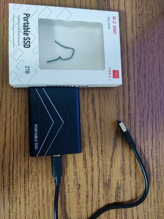 Ssd Extern  2TB Usb 3.1 nou