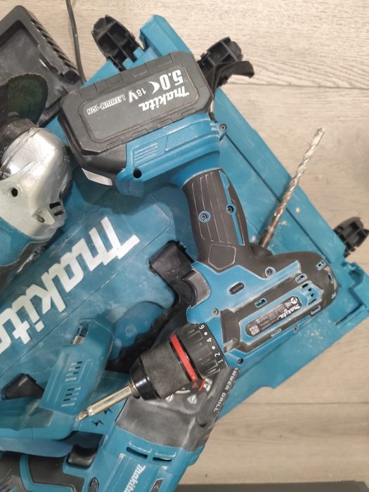 Винтоверт,ъглошлайф и перфоратор на Makita