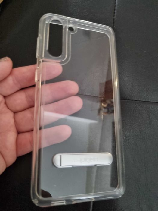 Husa Spigen Transparentă pentru Samsung Galaxy S21 Plus