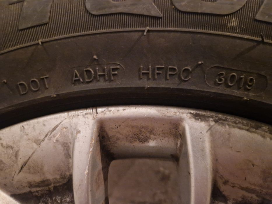 Roti complete iarna Audi 235/55/R17