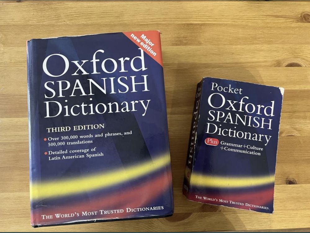 Словарь Oxford Spanish испанский язык