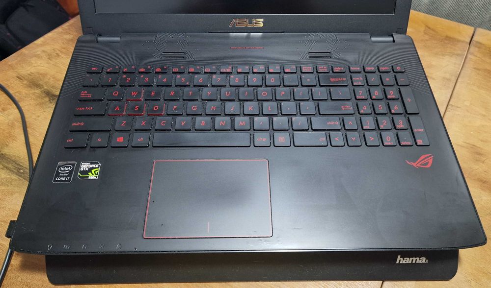 Laptop gaming Assus GL 552JX cu acumulator nou