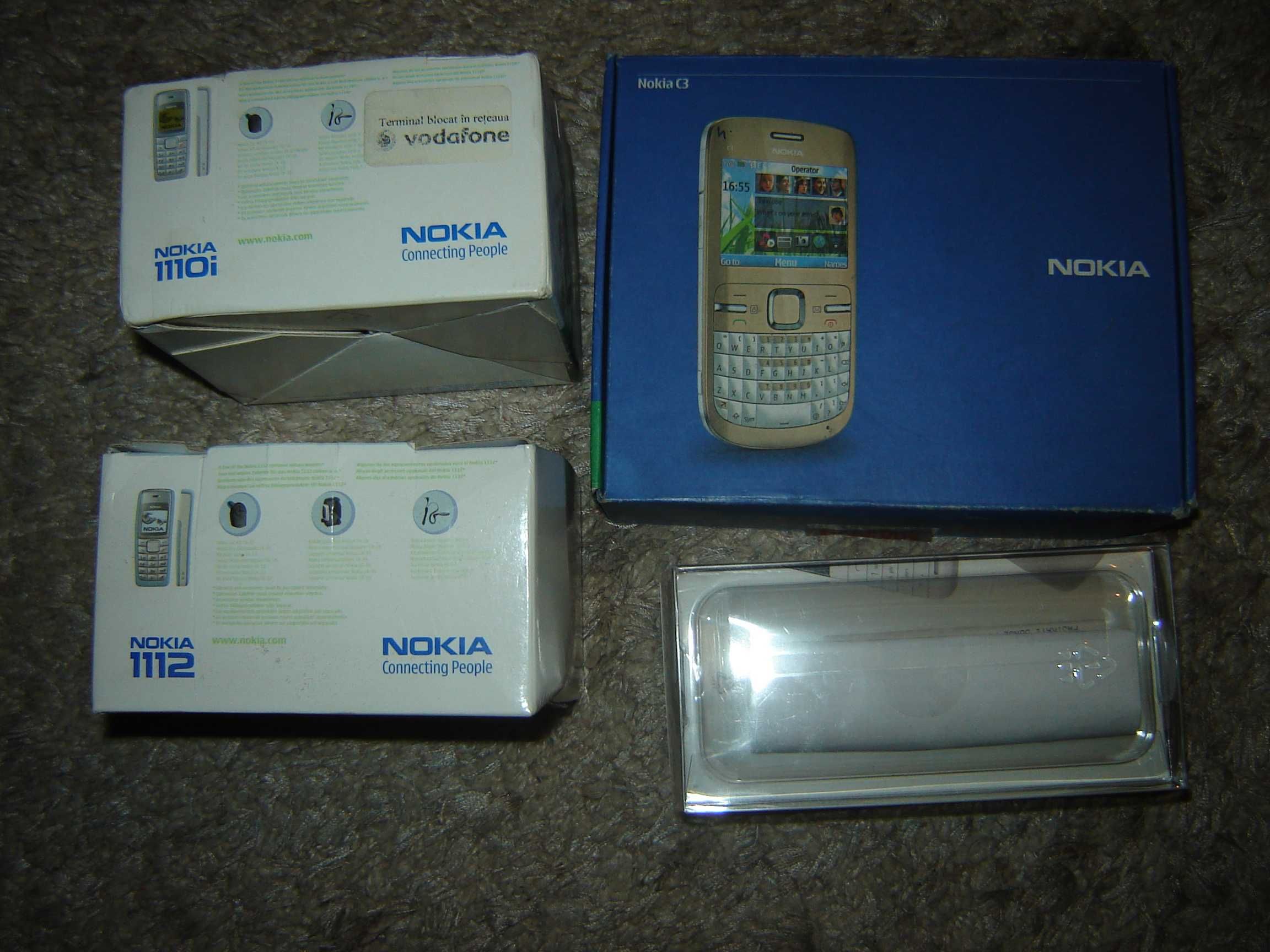 Cutii Nokia C3,1110i,1112 si 5310 originale