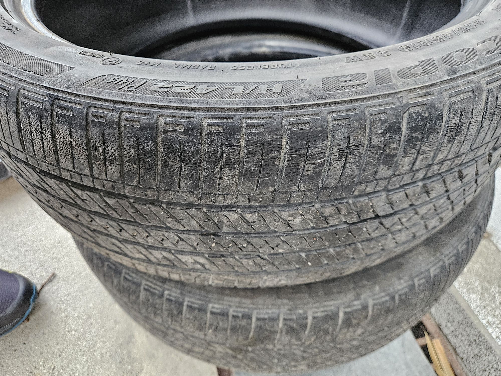 Dot 3918. Всесезонни гуми 4бр. 225/45/19 Bridgestone