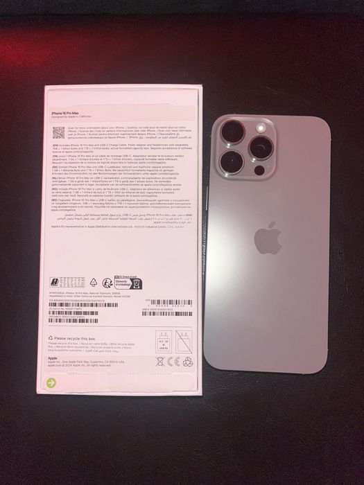 Iphone 16 pro max 256 сив
