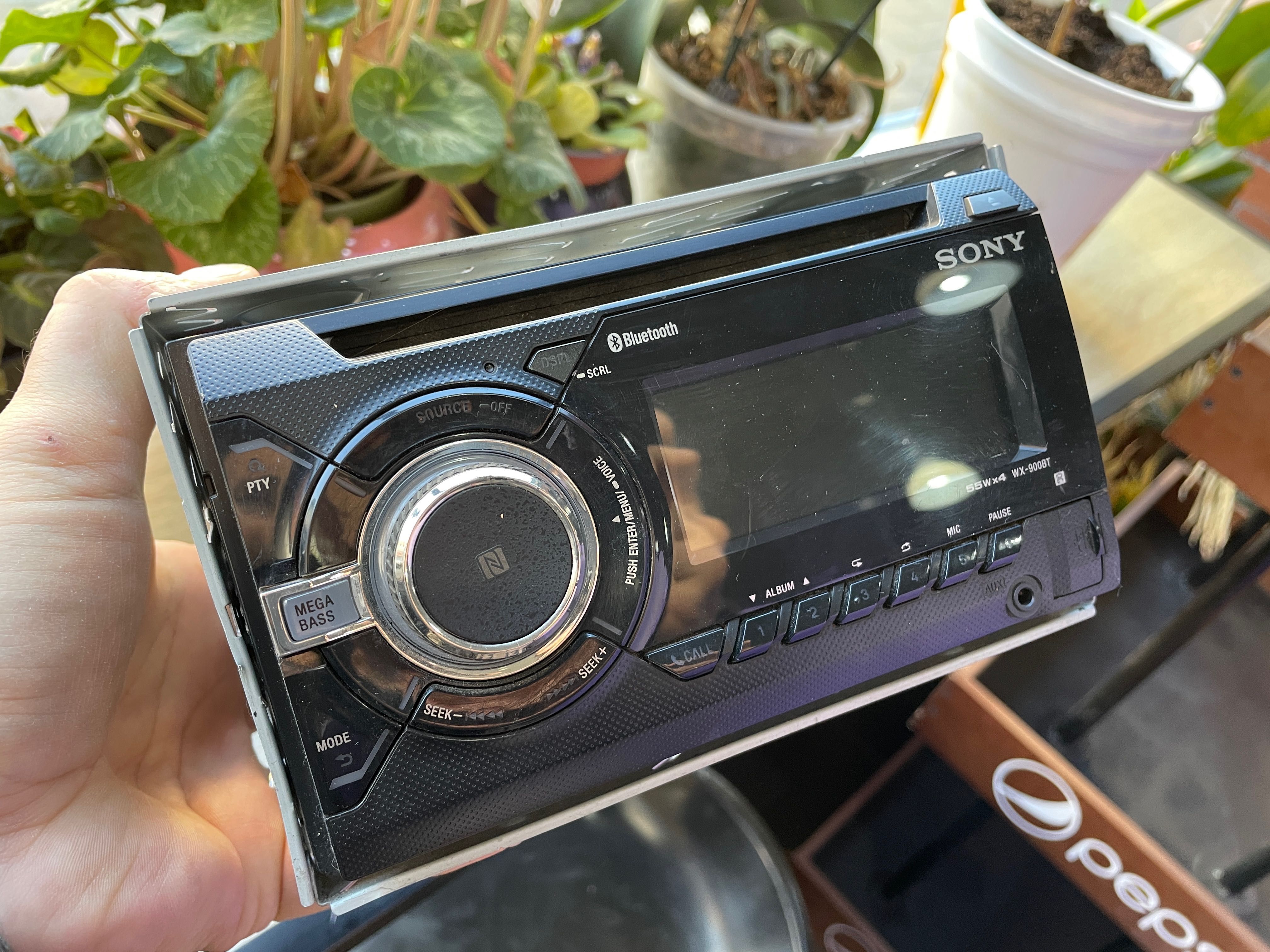 Radio CD auto Sony WX900BT, 4 x 55 W, 2DIN, USB, AUX, NFC, Bluetooth