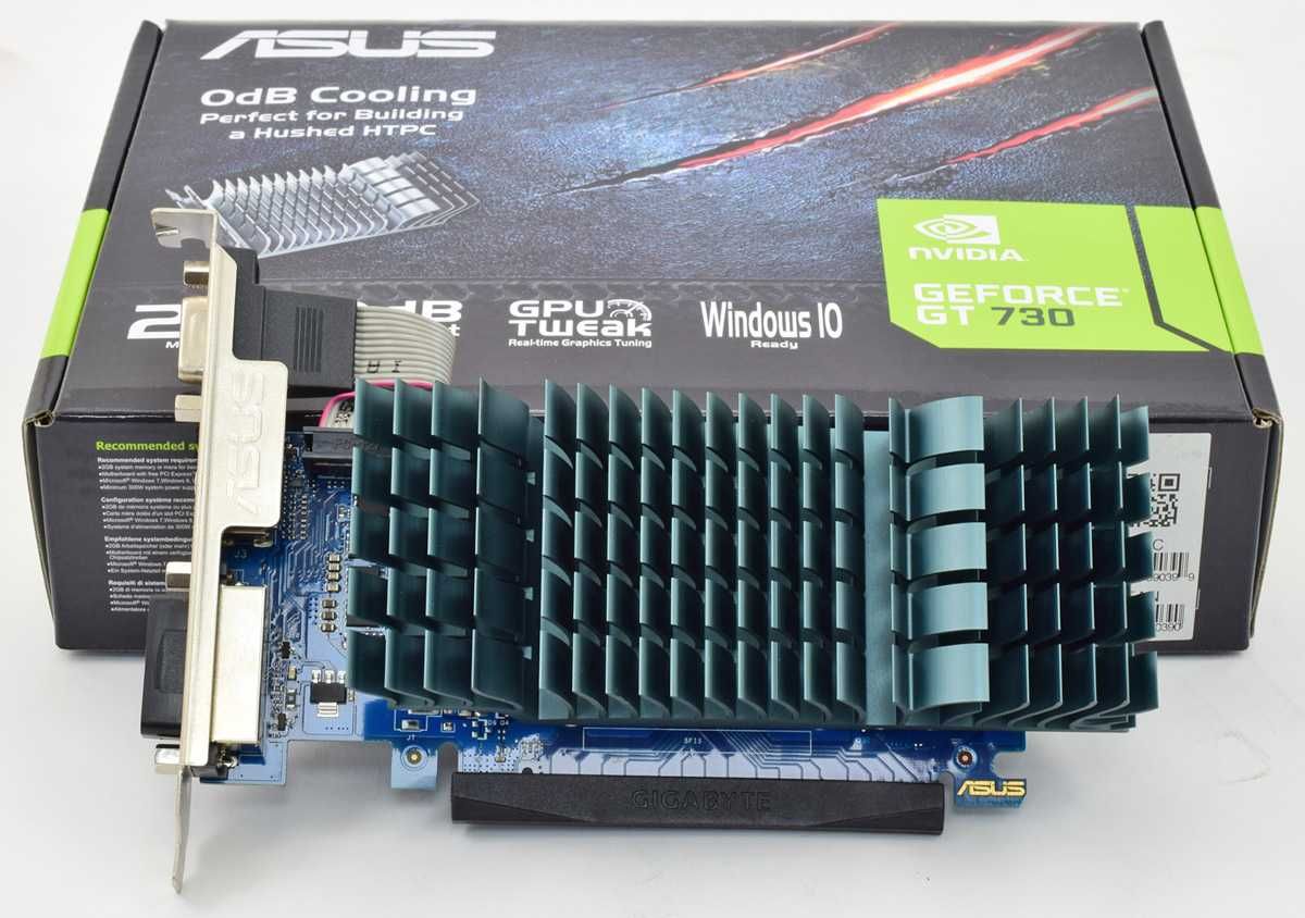 Видео карта ASUS GeForce GT 730 2GB GDDR5, Low Profile