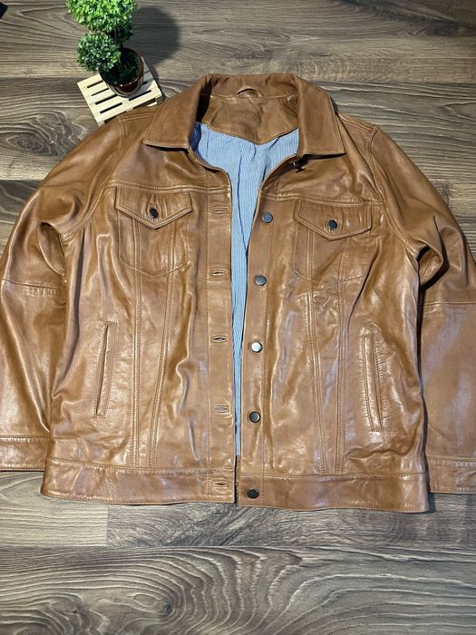 Walbusch geaca din piele lammnappa