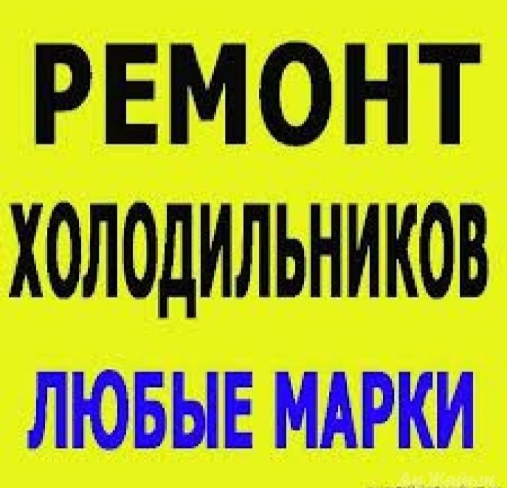 Ремонт холодильников на дому.