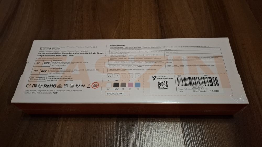 Placă de păr FASZIN