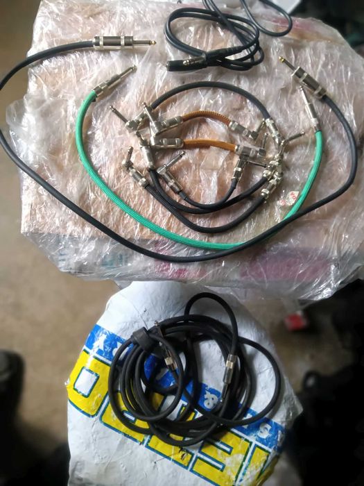 Кабели за китара, клавир, микрофон -професионални, различна дължина