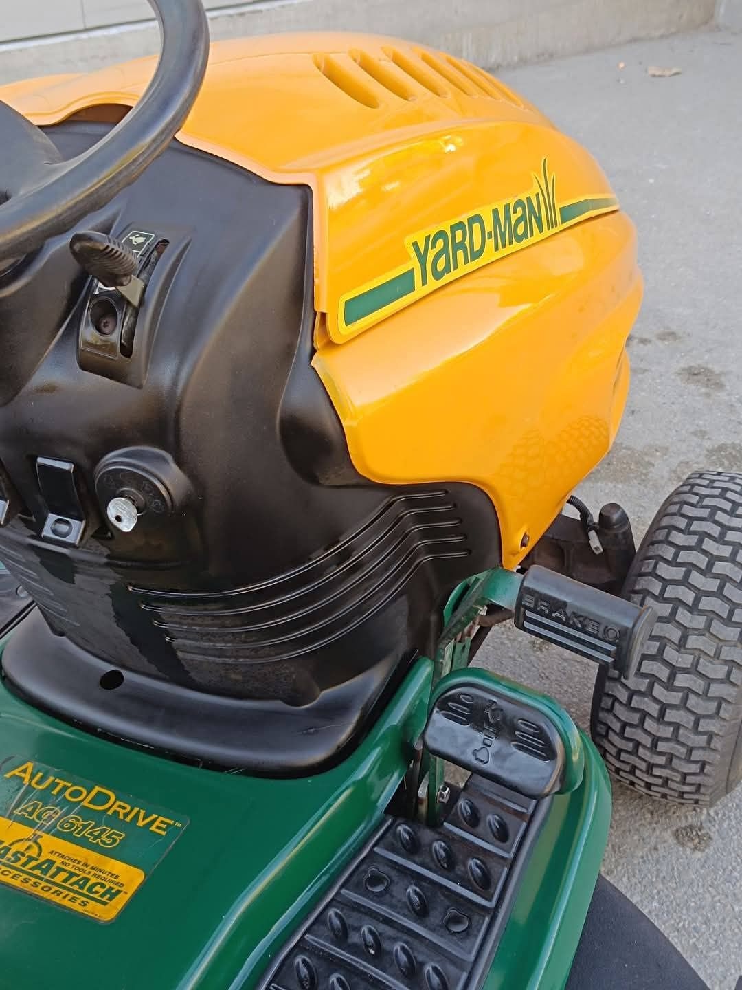 Yard mann трактор косачка 12.5HP