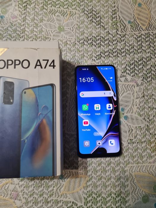 OPPO A 74.  8/128 гб