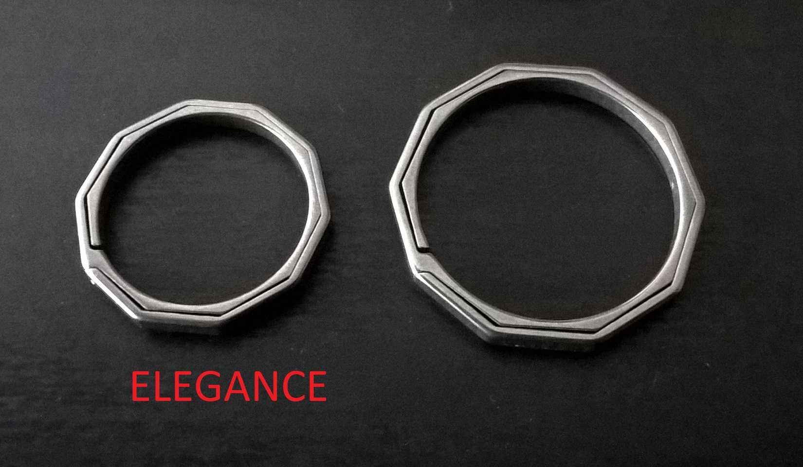 Accesorii EDC Inele din Titan Breloc Chei - Inele Victorinox - Quattro