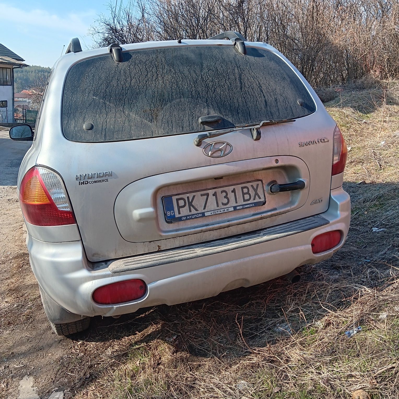 Хюндай Санта фе в отлично състоян 4×4