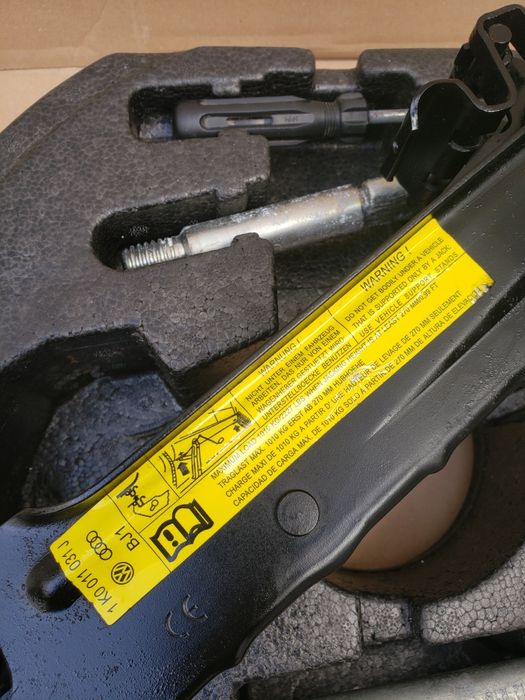 Kit pana cric cheie vw seat skoda audi