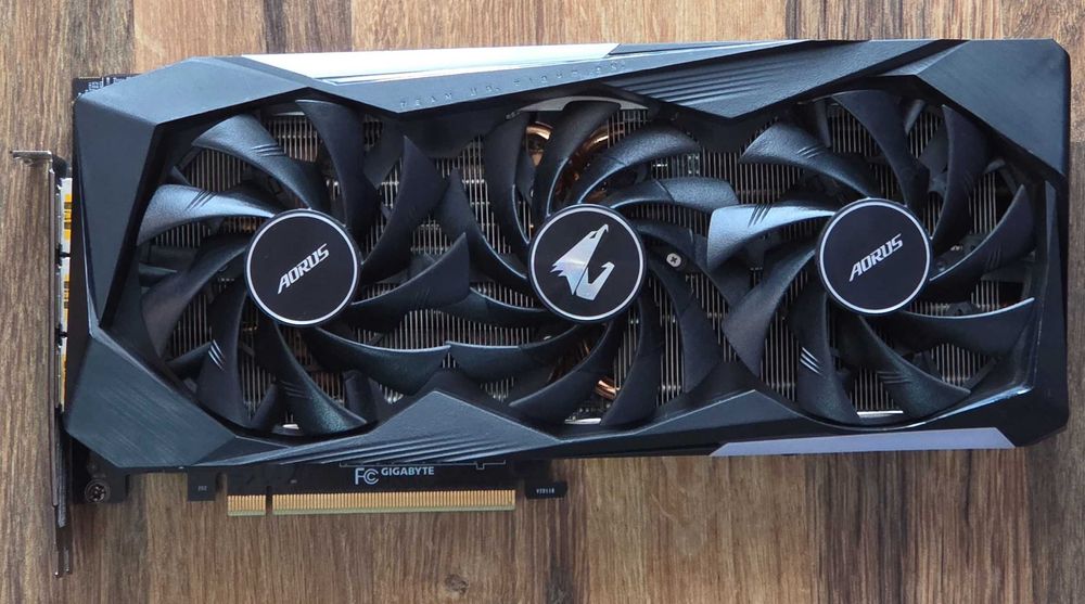 Видео Карта: AORUS GeForce RTX™ 3060 Ti MASTER 8GB