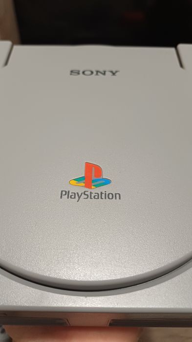 PS1 Playstation 1 + 8 игри