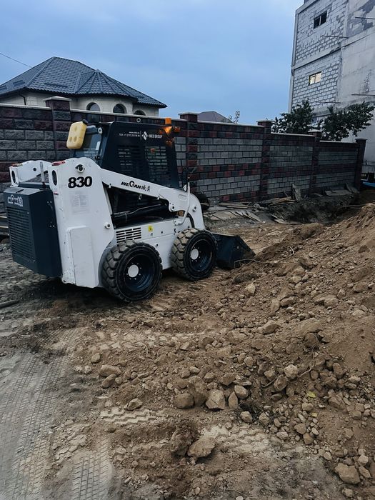 Услуги мини погрузчика, бобкат