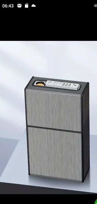 Портсигар с зажигалкой