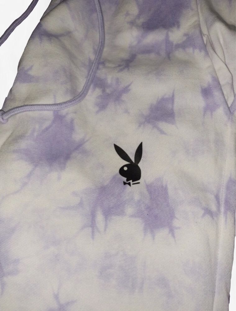 Pantaloni tie dye Playboy x Missguided (EDIȚIE LIMITATĂ)