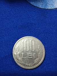 Moneda de 100 de lei an 1992