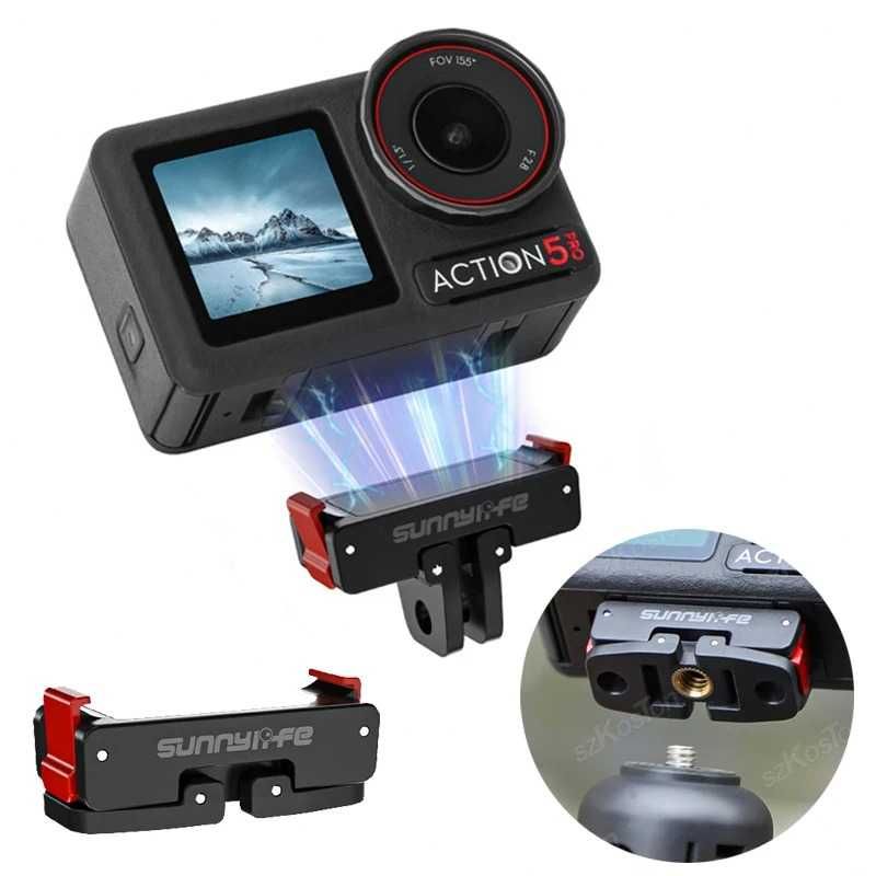 Adaptor quick release magnetic camere de actiune DJI Action 4 3 5 Pro