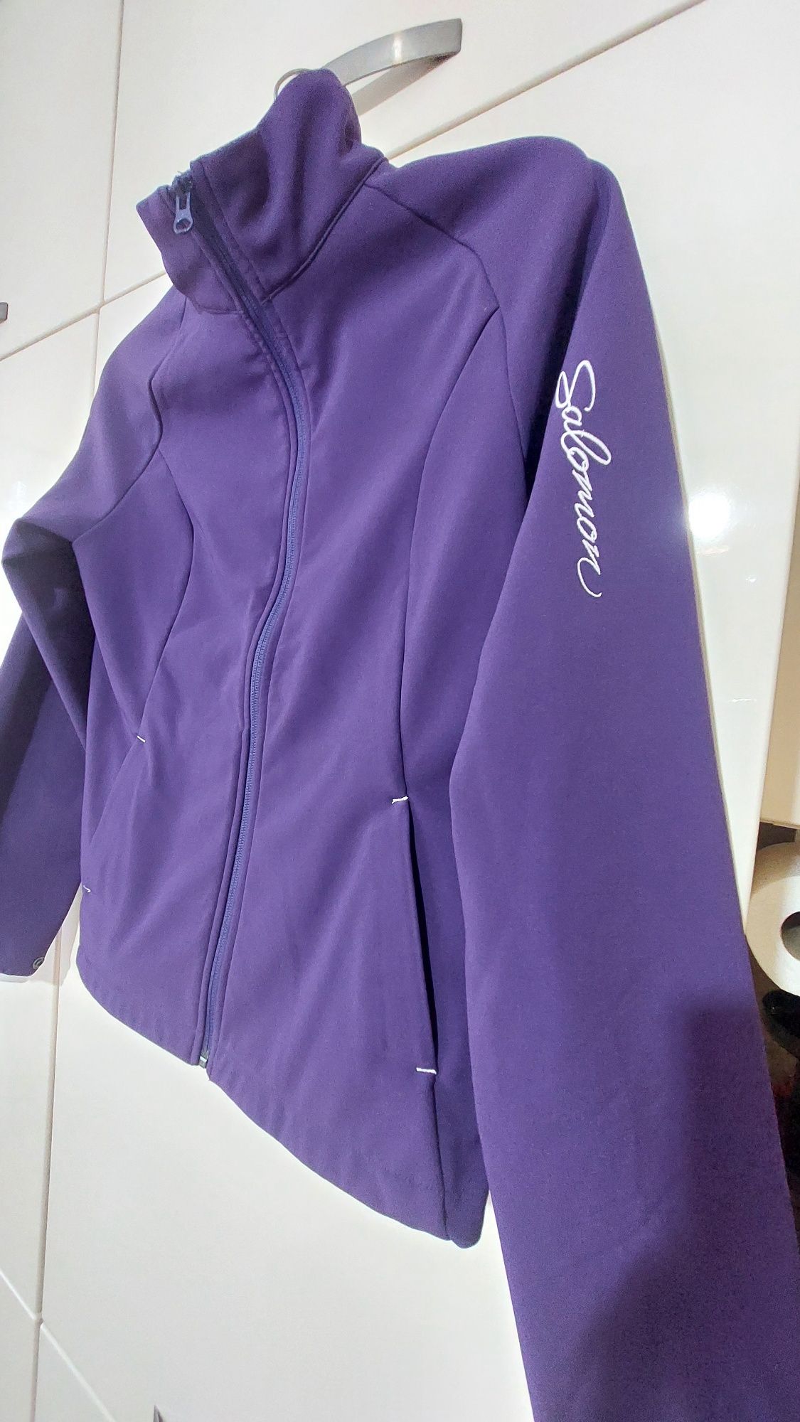 Salomon Дамско  яке Soft Shell Full Clima Pro Zip