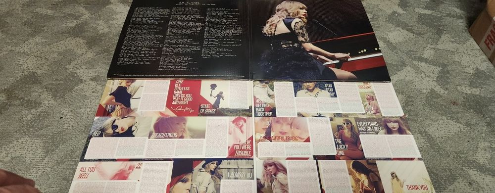 Taylor Swift - Red - 2 LP / 4 LP - vinil