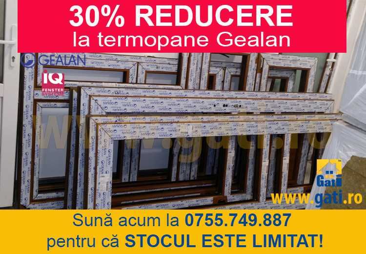 Termopane Gealan | 30% REDUCERE în Bragadiru, IF. Cere GRATUIT oferta
