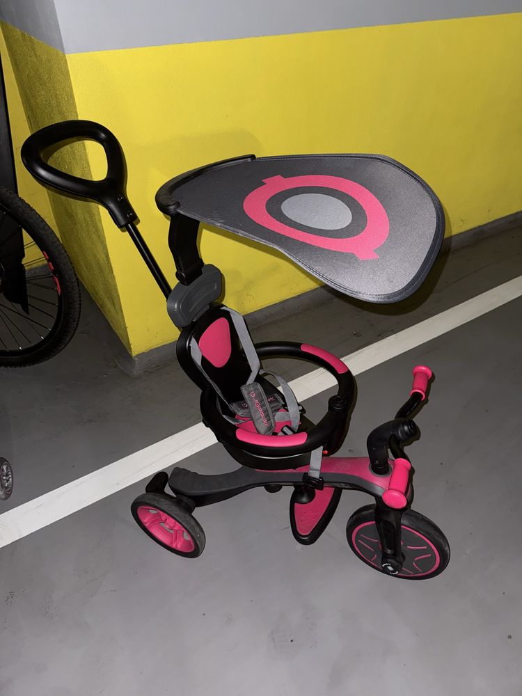 Детска триколка 4 в 1 Globber - Trike Explorer, розова