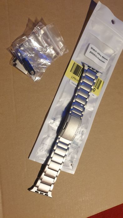 Curea metalică titan Apple Watch Ultra