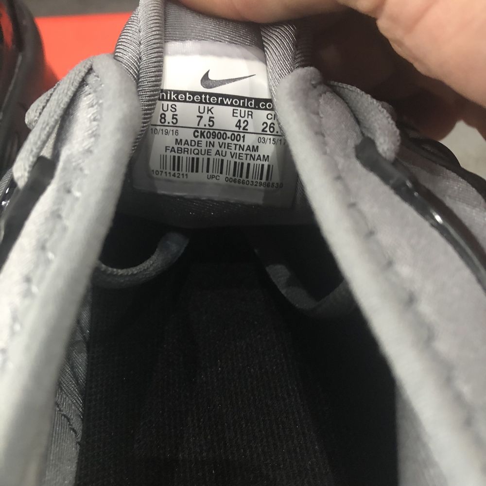 Nike Vapormax Plus Grey/Black - 40 ,44 и 46