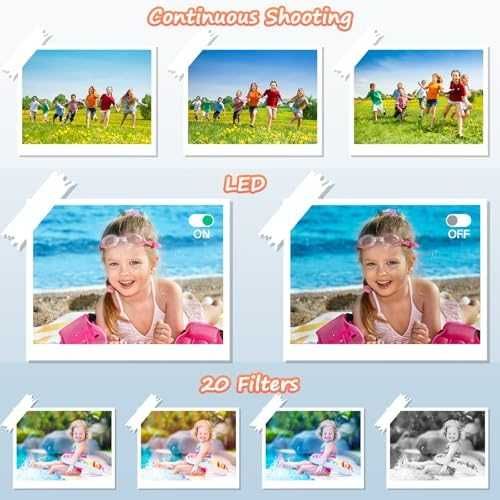 Нова 1080P FHD камера 44MP с 16X зуум и 32GB SD карта за начинаещи