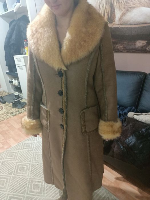 Женская дубленка 48-50р