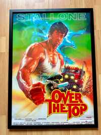 Poster vintage film "Over the top", 1987 Înrămat