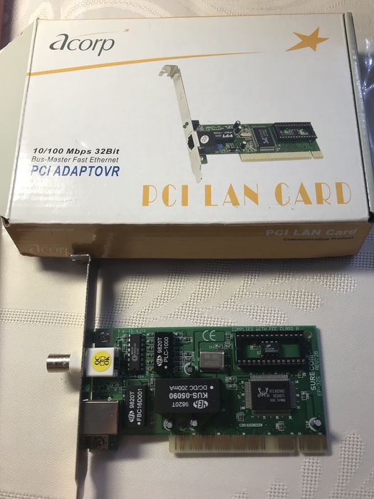 Сетевая карта ACorp 10/100/1000 MBps