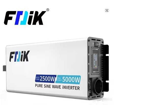 Invertor Sinus Pur 12V 2.5Kw continuu/5KW Max., 220V - DUCE TOATA CASA