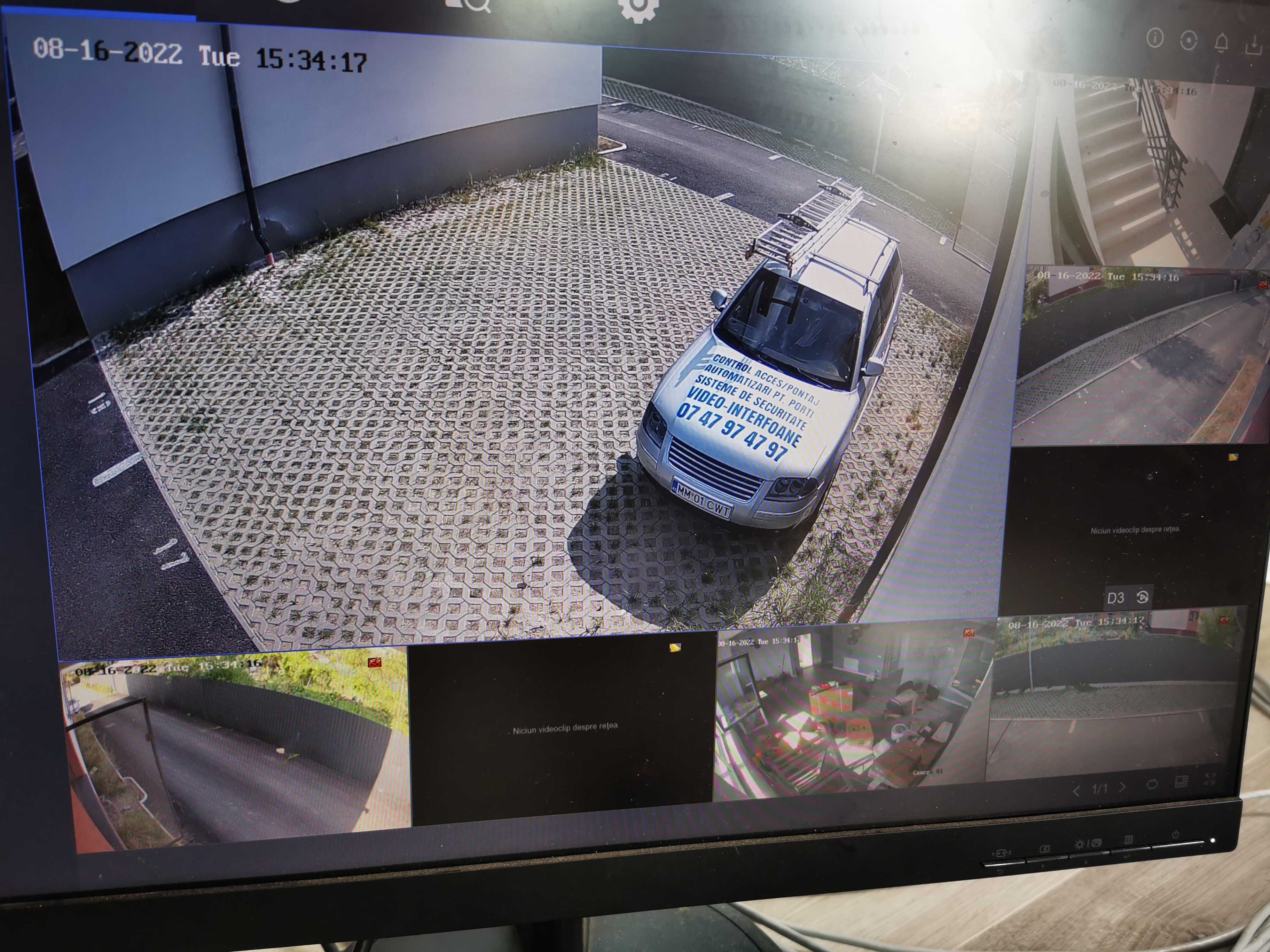 Sistem 4 8 camere supraveghere video Hikvision cu montaj in Cluj